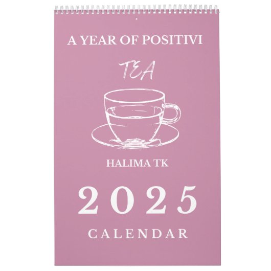 Positieve quotes 2025 kalender (Hoes)