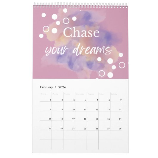 Positieve quotes 2025 kalender (Feb 2026)