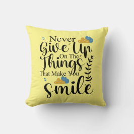 Positieve quotes Geestelijke Gezondheid Kussen