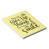 Positieve quotes Geestelijke Gezondheid Notitieblok (Schuin)