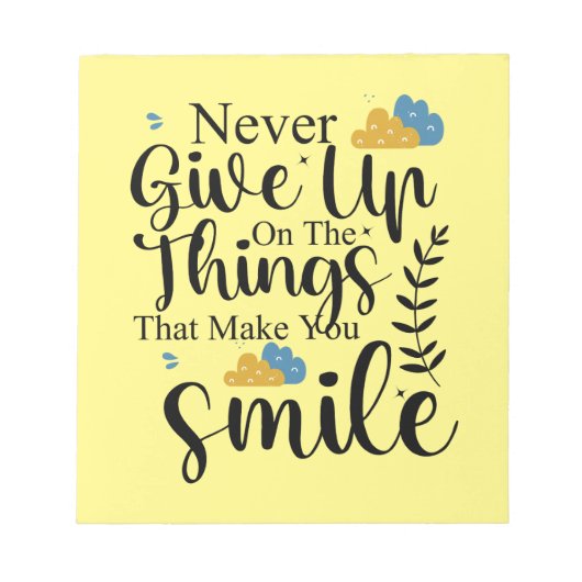 Positieve quotes Geestelijke Gezondheid Notitieblok (Voorkant)