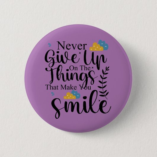 Positieve quotes Geestelijke Gezondheid Ronde Button 5,7 Cm (Voorkant)