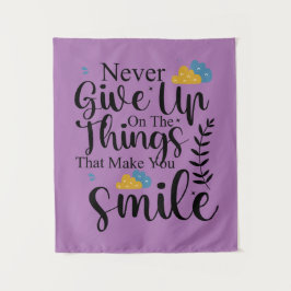 Positieve quotes Geestelijke Gezondheid Wandkleed