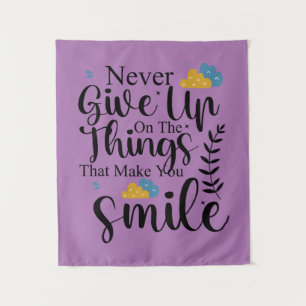 Positieve quotes Geestelijke Gezondheid Wandkleed