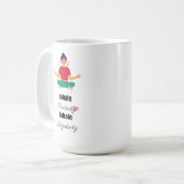 Positieve quotes typografie koffiemok (Voorkant links)