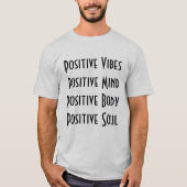 Positieve reactie 101 t-shirt (Voorkant)