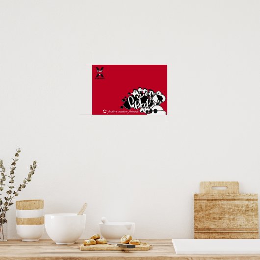 positieve reactieformule poster (Keuken)