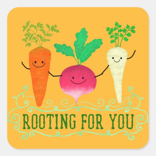 Positieve roetkoppeling - Rooking voor u Vierkante Sticker (Voorkant)