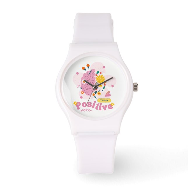 Positieve ronde horloge (Voorkant)