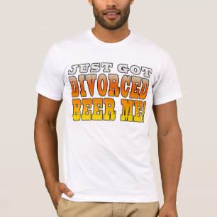 Positieve scheidingscadeauideeën : Afgescheiden B T-shirt