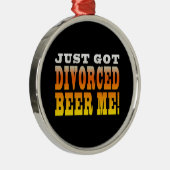 Positieve scheidingscadeauideeën : Afgescheiden Be Metalen Ornament (Rechts)