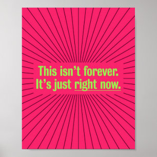 Positieve spiraaltjes tijdelijke poster