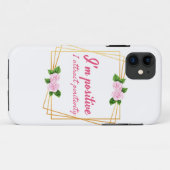 positieve spreuken voor zelfliefde Case-Mate iPhone case (Achterkant (horizontaal))