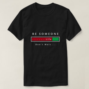 Positieve tekst T-shirt -