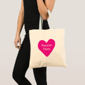 Positieve Thots canvas tas (Voorkant (product))