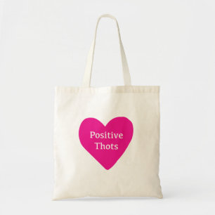 Positieve Thots canvas tas