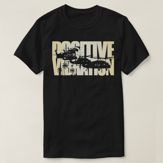 Positieve trilling UH60 Blackhawk T-shirt (Design voorkant)