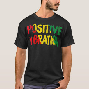 Positieve trillingen bij vrouwen Rasta Reggae Jama T-shirt