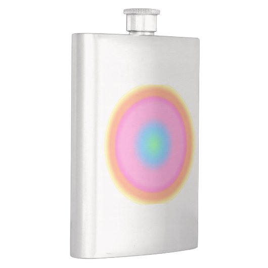 Positieve trillingen - kleurrijke radiale gradiënt flacon (Rechts)