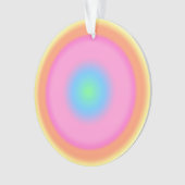 Positieve trillingen - kleurrijke radiale gradiënt ornament (voorkant)