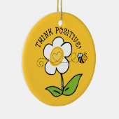 Positieve TTC-versiering voor bijen Keramisch Ornament (Rechts)