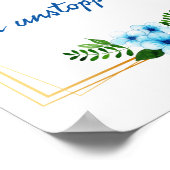 positieve uitingen voor succes poster (Hoek)