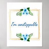 positieve uitingen voor succes poster (Voorkant)