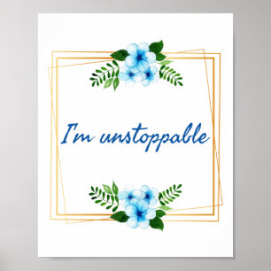 positieve uitingen voor succes poster