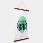 positieve uitingen voor zelfliefde hangend wandkleed (Gebogen)