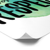 positieve uitingen voor zelfliefde poster (Hoek)