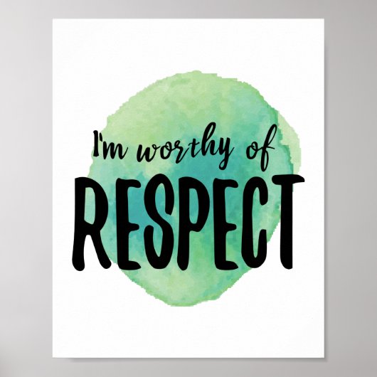 positieve uitingen voor zelfliefde poster (Voorkant)