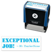 Positieve "uitzonderlijke taak" Rubberstempel Zelfinktende Stempel (In situ)
