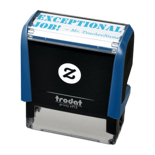 Positieve "uitzonderlijke taak" Rubberstempel Zelfinktende Stempel (Product)