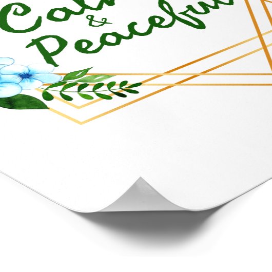 positieve verklaringen voor de dag poster (Hoek)