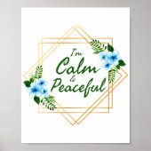 positieve verklaringen voor de dag poster (Voorkant)