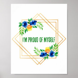 positieve verklaringen voor de ochtend poster