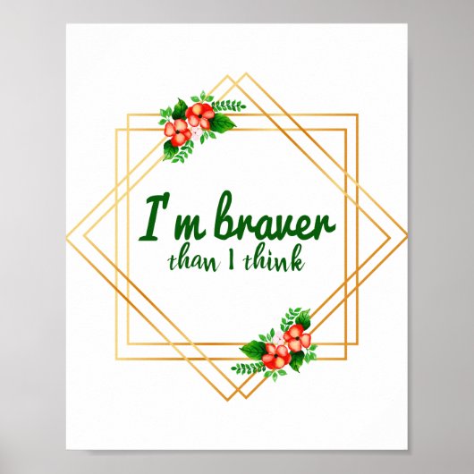 positieve verklaringen voor het leven poster (Voorkant)