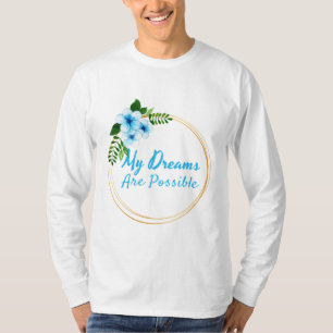 positieve verklaringen voor levensacceptatie t-shirt