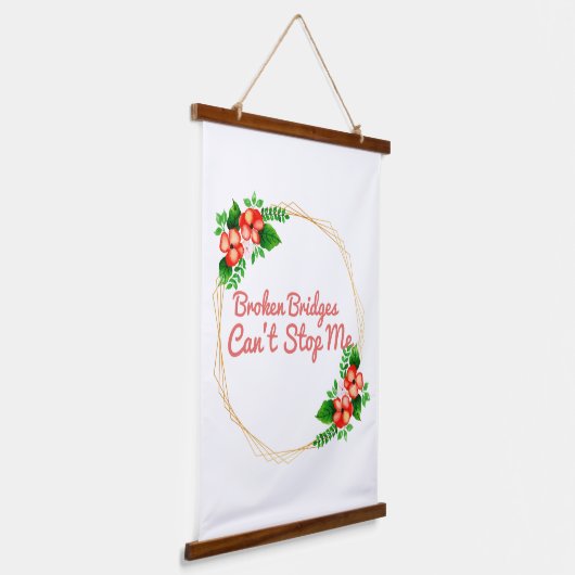 positieve verklaringen voor succes en zelfzorg hangend wandkleed (Gebogen)