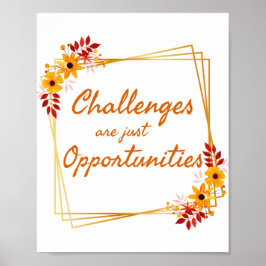 positieve verklaringen voor vrouwen op het werk poster