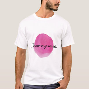 positieve verklaringen voor zelfaanvaarding t-shirt