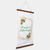 positieve verklaringen voor zelfliefde en succes hangend wandkleed (Gebogen)