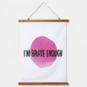 positieve verklaringen voor zelfzorg hangend wandkleed (Voorkant)