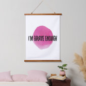 positieve verklaringen voor zelfzorg hangend wandkleed (Slaapkamer)