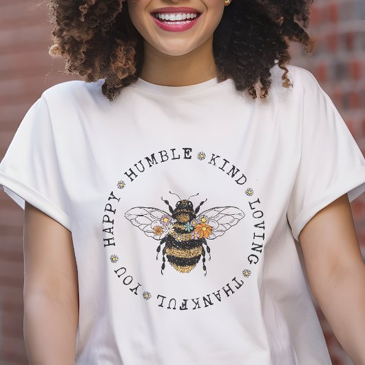 Positieve Vibe, Bee Vrouwen T-shirt