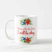 positieve vibe gezegden voor werk en zelfliefde koffiemok (Links)