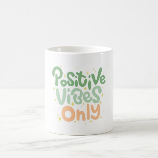 positieve vibe-mok koffiemok (Center)