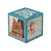 Positieve vibes alleen creëer van jezelf kubus (Achter hoekig)