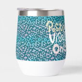 Positieve vibes alleen groen geometrisch (Rechts)