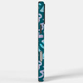 Positieve vibes alleen groen geometrisch Case-Mate iPhone case (Achterkant / Rechts)